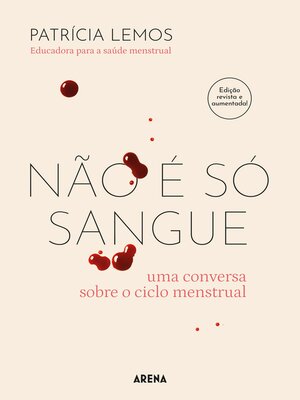 cover image of Não É Só Sangue